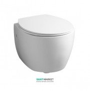 Унитаз подвесной ArtCeram Step 36х51 см санфарфор белый глянцевый STV001 01;00