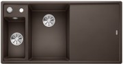 Мойка для кухни прямоугольная Blanco Axia III 6 S SILGRANIT PuraDur® кофе 524662