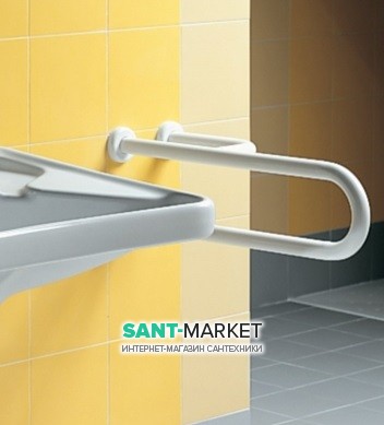 Опорный поручень для ванной Hatria Autonomy 83 см белый Y0DG
