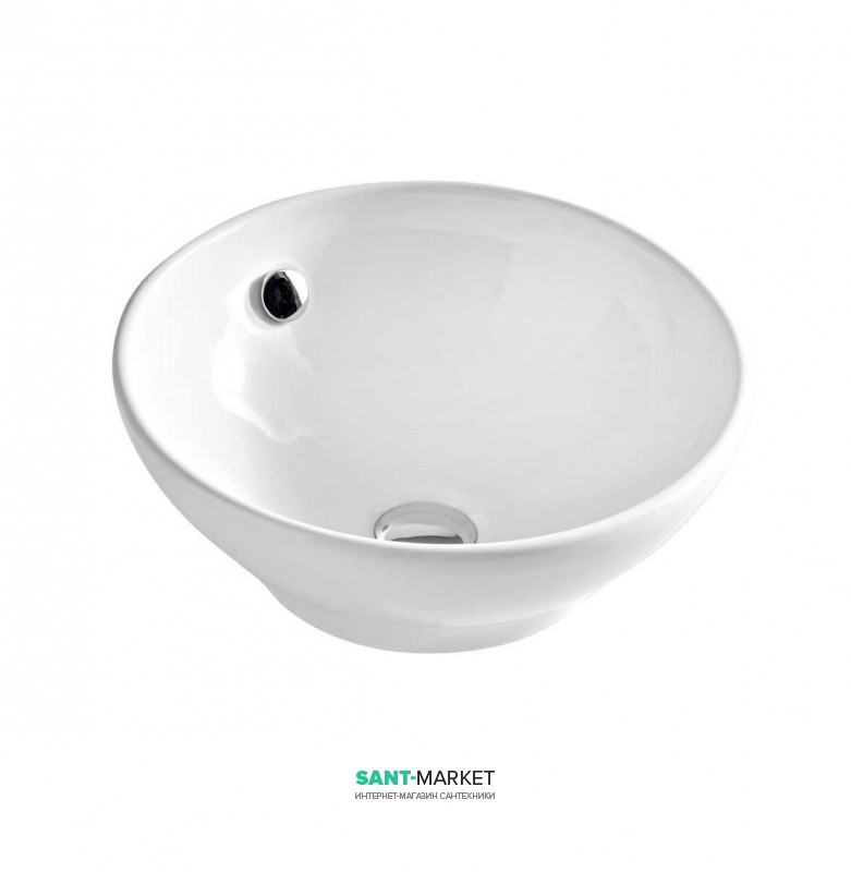 Раковина для ванной ArtCeram Fuori Ø 43 см санфарфор белый глянцевый TFL002 01;00