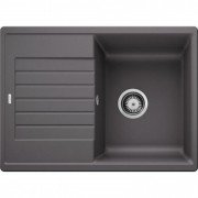 Мойка для кухни Blanco ZIA 45 S Compact SILGRANIT PuraDur® тёмная скала 524722