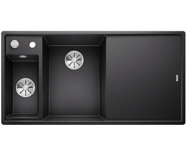 Мийка для кухні прямокутна Blanco Axia III 6 S SILGRANIT PuraDur® антрацит 524643