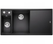 Мойка для кухни прямоугольная Blanco Axia III 6 S SILGRANIT PuraDur® антрацит 524643
