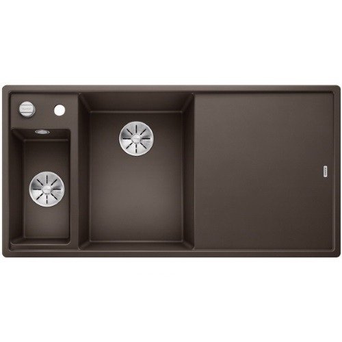 Мийка для кухні прямокутна Blanco Axia III 6 S SILGRANIT PuraDur® кави 524652