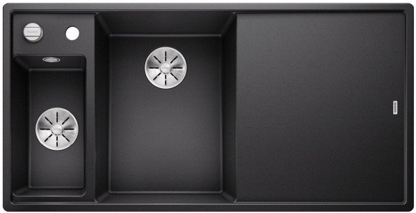 Мийка для кухні прямокутна Blanco Axia III 6 S SILGRANIT PuraDur® антрацит 524653