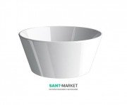 Раковина для ванной ArtCeram Wire Ø 43 см санфарфор белый глянцевый WIL001 01;00