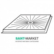 Душевой поддон Hatria Autonomy 90х90 см акрил белый Y0CK