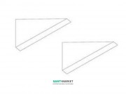 Кріплення для раковини Hatria Autonomy метал Y0CC