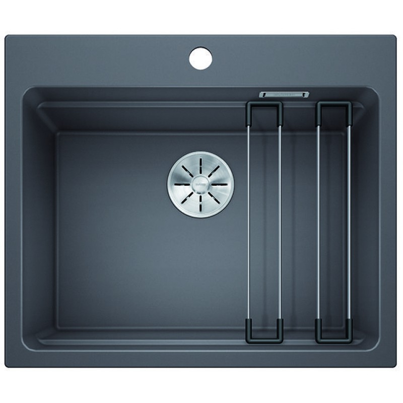 Мойка для кухни Blanco Etagon 6 врезная SILGRANIT PuraDur® тёмная скала 524540