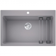 Мойка для кухни Blanco Etagon 8 врезная SILGRANIT PuraDur® алюметаллик 525189
