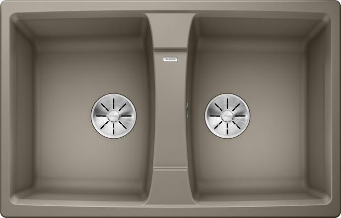 Мийка для кухні Blanco Lexa 8 врізна SILGRANIT PuraDur® сірий беж 524967