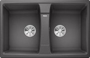 Мойка для кухни Blanco Lexa 8 врезная SILGRANIT PuraDur® темная скала 524961