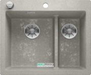 Мойка для кухни Blanco Pleon 6 Split врезная SILGRANIT PuraDur® бетон 525308