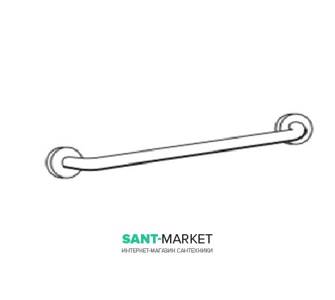 Опорный поручень горизонтальный Hatria Autonomy 120 см белый Y0CL