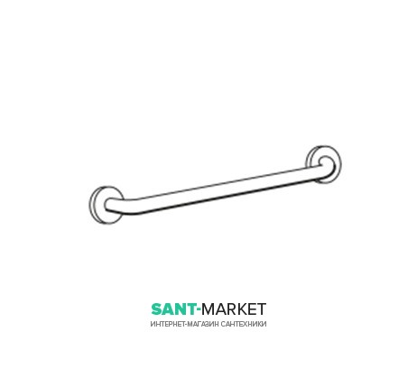 Опорный поручень горизонтальный Hatria Autonomy 30 см белый Y0CW