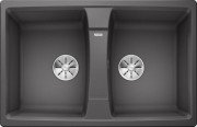 Мийка для кухні Blanco Lexa 8 врізна SILGRANIT PuraDur® темна скеля 524961