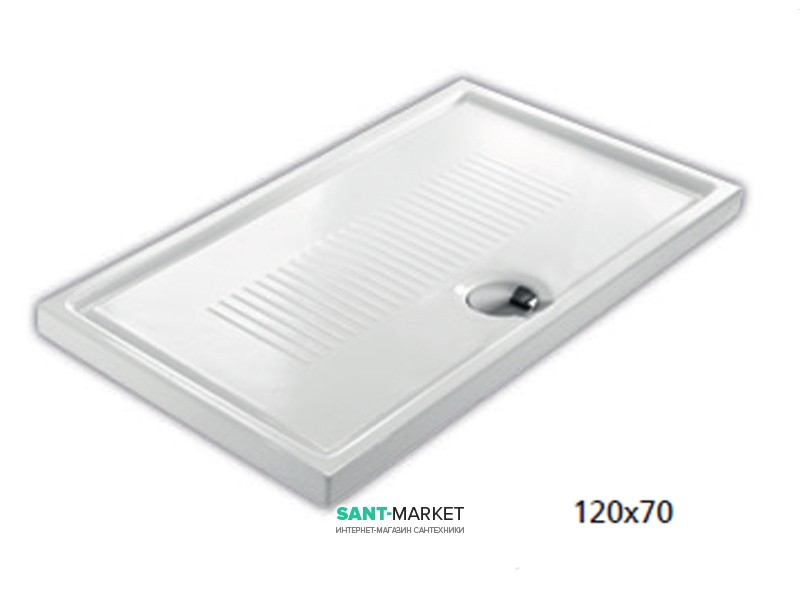 Душевой поддон Hatria LIF.RO showertrays 1200x700x60 Y1DK01