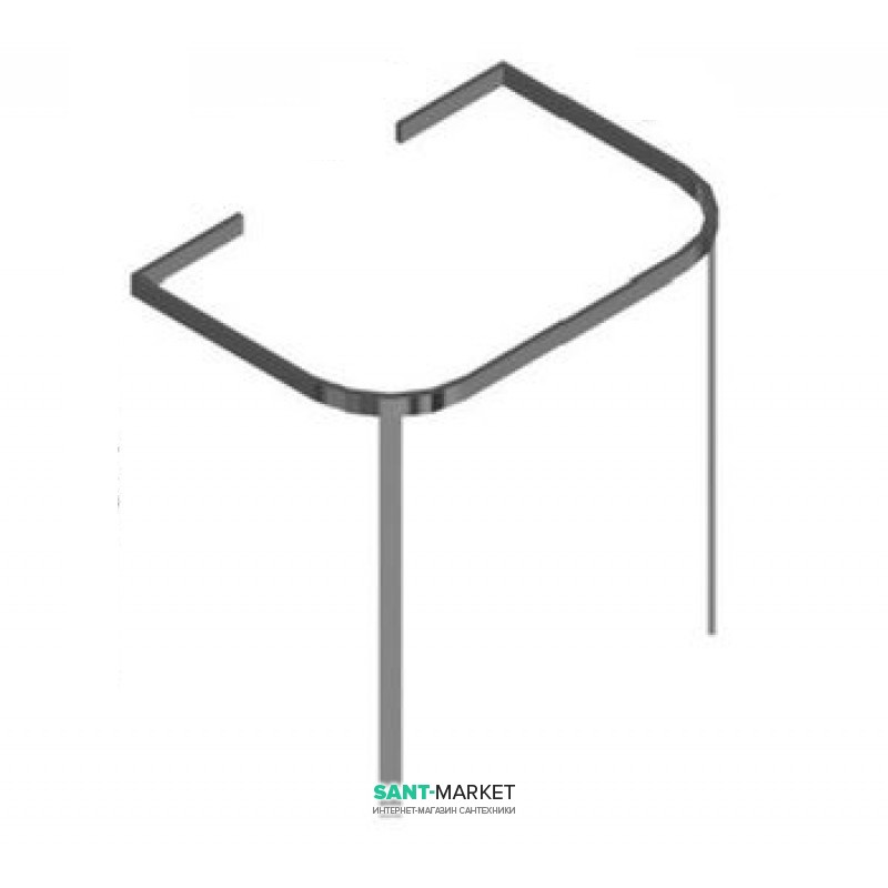 Консоль под раковину Hatria Daytime 70 см хром Y0P8