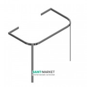 Консоль под раковину Hatria Daytime 86 см хром Y0PB