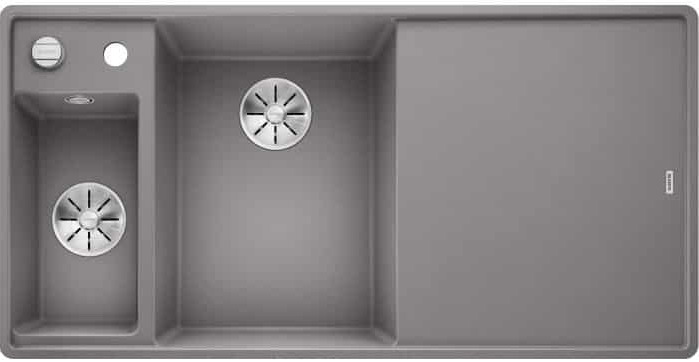 Мийка для кухні Blanco Axia III 6 S-F врізна SILGRANIT PuraDur® алюметаллик 524665
