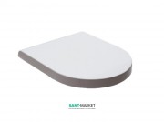 Сиденье с крышкой для унитаза Hatria Daytime с функцией soft close дюропласт белый Y1XA01