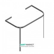 Консоль під раковину Hatria Daytime 86 см хром Y0PB