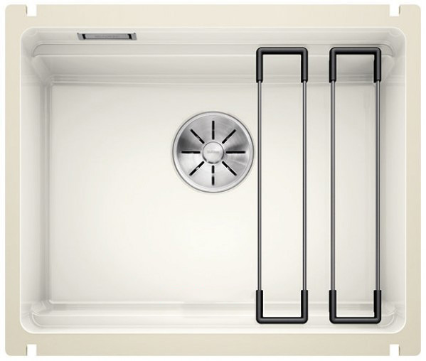 Мойка для кухни Blanco Etagon 500-U керамика PuraPlus™ глянцевый белый 525149