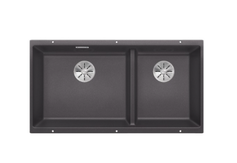 Мийка для кухні Blanco Subline 480/320-U SILGRANIT PuraDur® темна скеля 523585