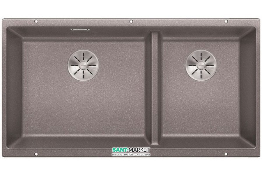 Мийка для кухні Blanco Subline 480/320-U SILGRANIT PuraDur® алюметаллик 523586