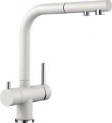 Смеситель для кухни Blanco Fontas-S II однорычажный под фильтр белый 525204