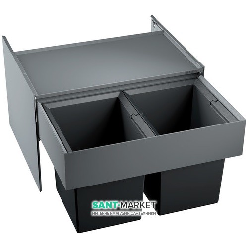 Мусорная система Blanco SELECT Compact 60/2 пластик серый 523020