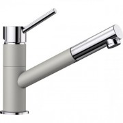 Смеситель для кухни Blanco Kano-S однорычажный жемчужный/хром 525045