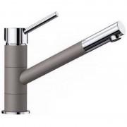 Смеситель для кухни Blanco Kano однорычажный серый беж/хром 525032