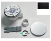 Сифон для душевого поддона ArtCeram Texture керамика чёрный матовый ACA049 17;00