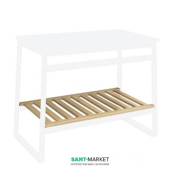 Полку для консолі ArtCeram Naked System SLITTA дуб ACM020