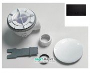 Сифон для душевого поддона ArtCeram Texture керамика чёрный матовый ACA049 17;00