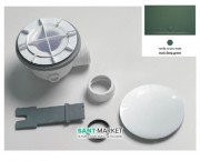 Сифон для душевого поддона ArtCeram Texture темно-зеленый матовый ACA049 30;00