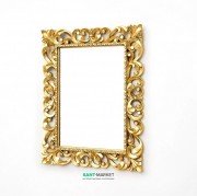 Дзеркало у ванну кімнату ArtCeram Barocca 73х93 см золото ACS001 73