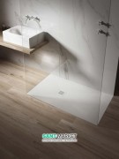 Душовий піддон Hatria Dedicato 1400x900 мм SOLITEX білий Y1JT