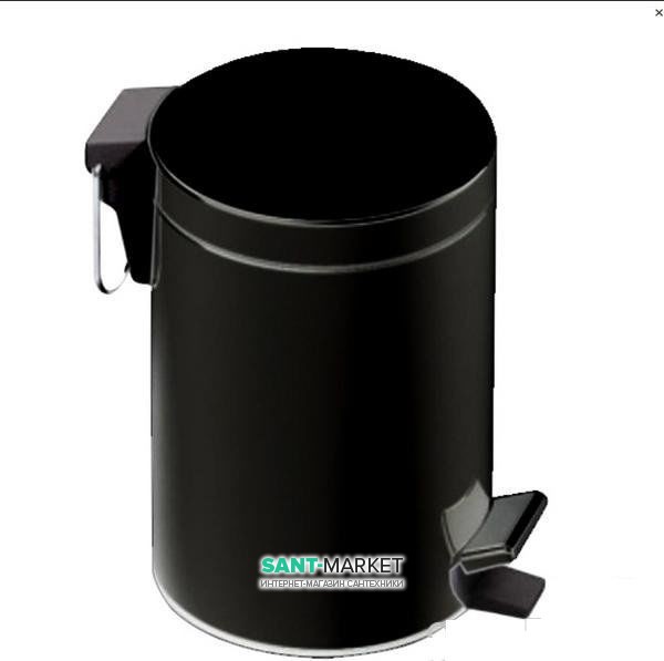 Відро для сміття Sonia Contract-Hospitality з педаллю 5 л чорний матовий 112928/177172