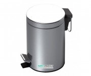 Ведро для мусора Sonia Contract-Hospitality с педалью 5 л хром 006489