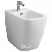 Биде напольное ArtCeram A16 52,5х36 см санфарфор белый ASB002 01;00