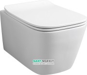 Унитаз подвесной ArtCeram A16 36х52,5 см белый глянцевый ASV003 01;00