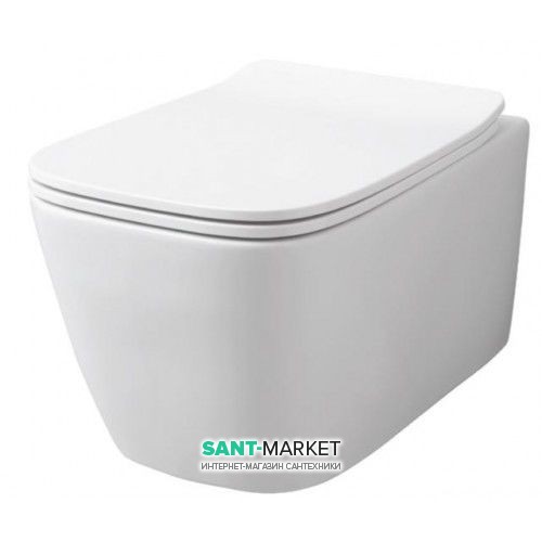 Унитаз подвесной ArtCeram A16 36х52,5 см белый матовый ASV001 05;00