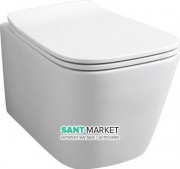 Унитаз подвесной ArtCeram A16 Mnini 36х45,5 см белый матовый ASV005 05;00