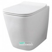 Унитаз напольный ArtCeram A16 36х52,5 см белый матовый ASV002 05;00