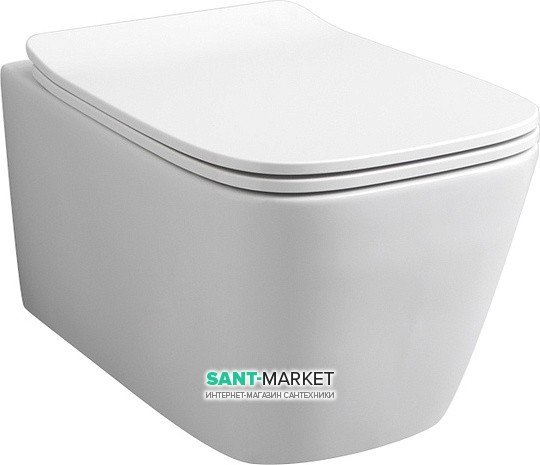 Унитаз подвесной ArtCeram A16 36х52,5 см белый глянцевый ASV003 01;00