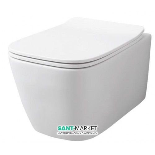 Унітаз підвісний ArtCeram A16 36х52,5 см білий матовий ASV001 05; 00