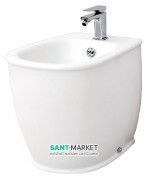 Біде підлогове ArtCeram Azuley 37х52,5 см білий глянсовий AZB002 01; 00