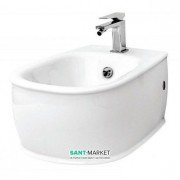 Биде подвесное ArtCeram Azuley 37х52,5 см белый матовый AZB001 05;00